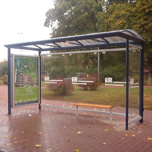 Metall-Buswartehalle 1