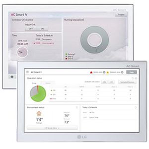 Touchscreen für Hausautomationssystem