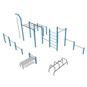 Street Workout Park / für Fitnessanwendungen