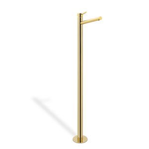 Einhebelmischer für Badewanne / bodenstehend / Messing / für Badezimmer