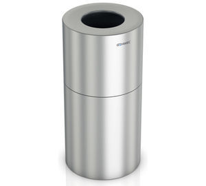 Papierkorb / gebürstetes Aluminium