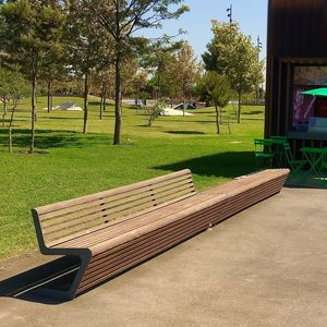 moderne Parkbank
