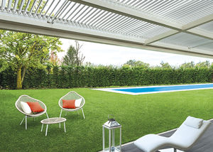 angebaute Pergola