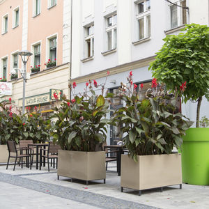 COR-TEN®-Stahl-Pflanzkübel 1