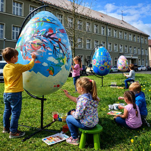 Osterdekorations-Skulptur 1