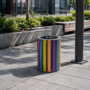 Park-Abfallbehälter