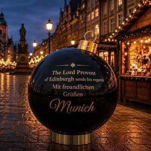 Glasfaser-Weihnachtsdekoration