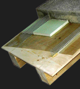 Betonbodenplatte - HBV-ACOUSTIC - TiComTec - Holz / für Decken / isolierend