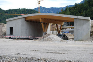 Holzbrücke