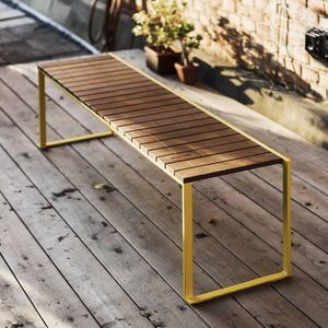 moderne Gartenbank