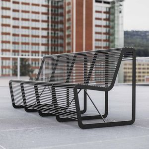 moderne Gartenbank