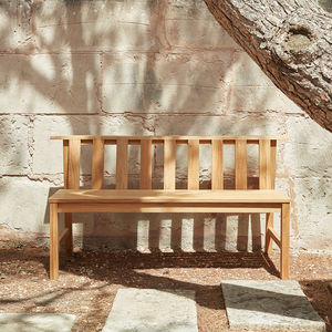 moderne Gartenbank