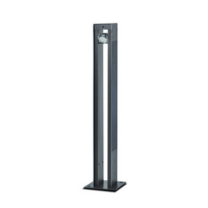 Leuchtpoller für öffentliche Bereiche / modern / Metall / LED