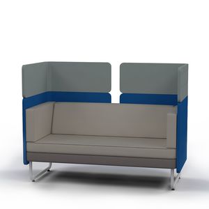 Modulsofa / modern / Stoff / Objektmöbel