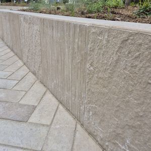 Betonmauer