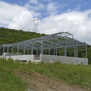 Halle / galvanisiertem Stahl 1
