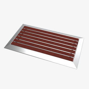 Eingangsmatte für öffentliche Einrichtungen / Aluminium / Profil