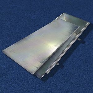 Einstichkasten Stabhochsprung / galvanisiertem Stahl