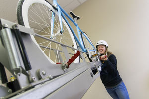 bodenstehender Fahrradständer