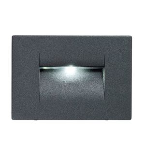 Leuchte für Wandeinbau / LED / rechteckig / Außenbereich