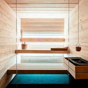 Sauna für Privatgebrauch SENSATION OUTDOOR Carmenta Wellness Holz