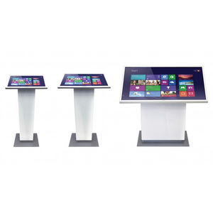 Innenraum-Infosäule / mit Touchscreen