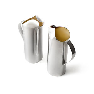Karaffe / geblasenes Glas / Metall / Objektmöbel / Privatgebrauch