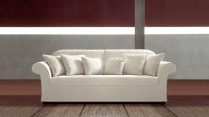 Modulsofa / klassisch / Stoff / 2 Plätze