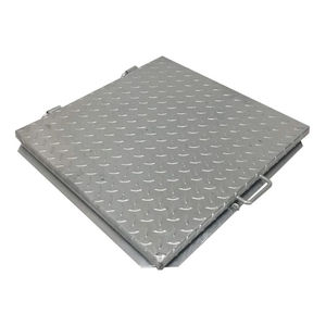 Schachtdeckel / galvanisiertem Stahl