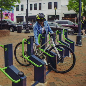 bodenstehender Fahrradständer