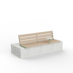 Bank / pulverbeschichteter Edelstahl 1