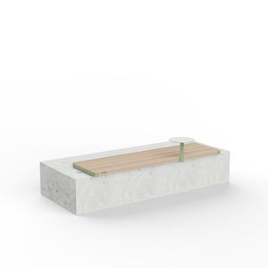 Bank für den öffentlichen Raum / pulverbeschichteter Edelstahl 1