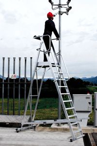Arbeits-Arbeitsplattformleiter
