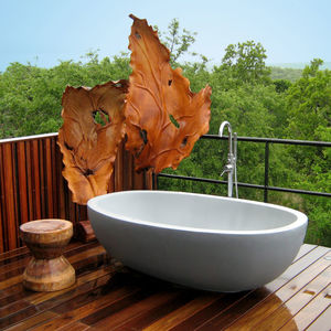 ovale Badewanne