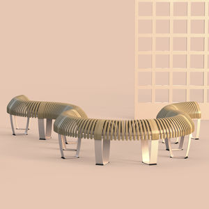 moderne Parkbank
