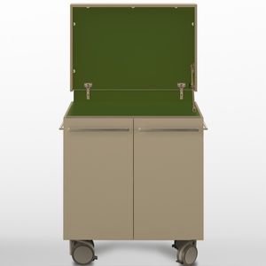 unabhängiges Küchenelement / auf Rollen
