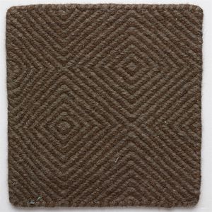 moderner Teppich / mit geometrischem Muster / Wolle / quadratisch