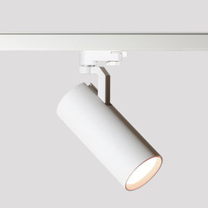 LED-Schienenleuchte / rund / Aluminium / Objektmöbel