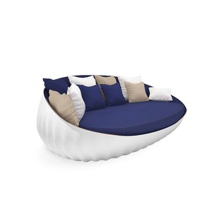 halbrundes Sofa