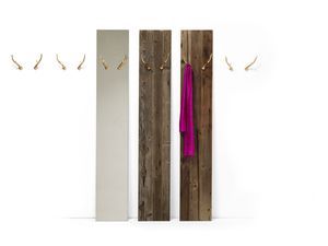 wandmontierter Garderobenständer / originelles Design / Metall