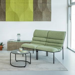 halbrundes Sofa