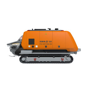 anhängermontierte Betonpumpe 1