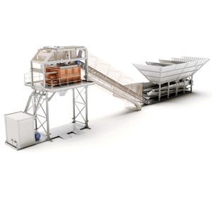 mobile Betonmischanlage