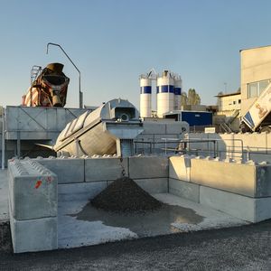 elektrische Betonmischanlage 1
