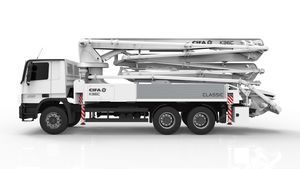 LKW-montierte Betonpumpe 1