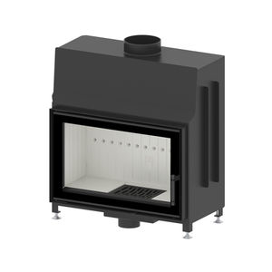 Holzkamin - STMA54x39.R - Hitze - modern / offene Feuerstelle / rechteckig