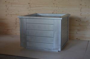 Pflanzkübel für Orangerie / Zink