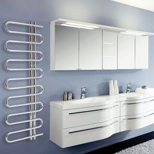 Heißwasser-Badheizkörper / Stahl / modern / Badezimmer