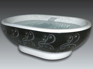 ovale Badewanne