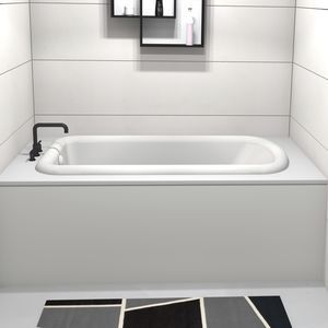 ovale Badewanne 1